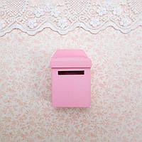 Мініатюра Поштова скринька 7*4.5*2.7 см Рожевий