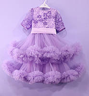 Сукня Хмарка, бузкова, лілова, фіолетова, фатінова, пишна, для дівчинки.