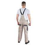 Брюки трансформер робочі з лямками 6 в 1, 100% бавовна, щільність 180 г/м², S INTERTOOL SP-3041, фото 5