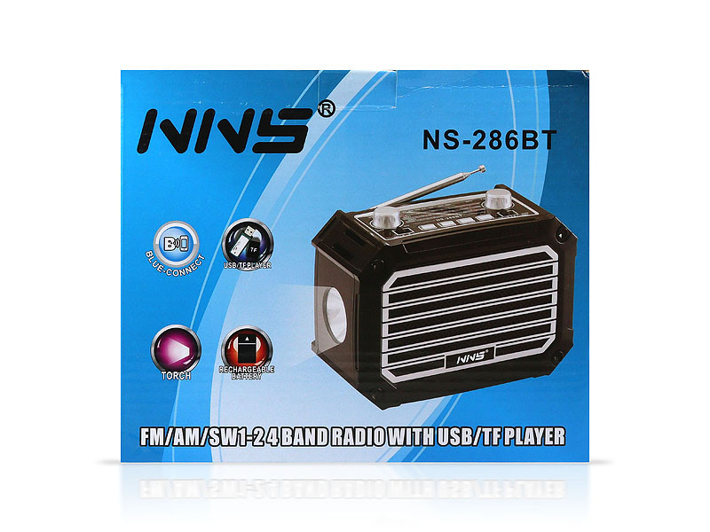 Радіоприймач NNS Bluetooth NS-286BT 20шт 9795