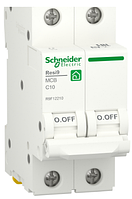 Автоматичний вимикач R9F12210 2P 10A C Resi9 Schneider Electric