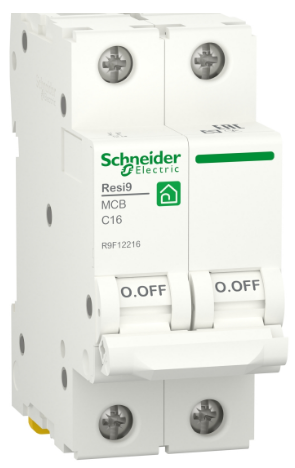 Автоматичний вимикач R9F12216 2P 16A C Resi9 Schneider Electric