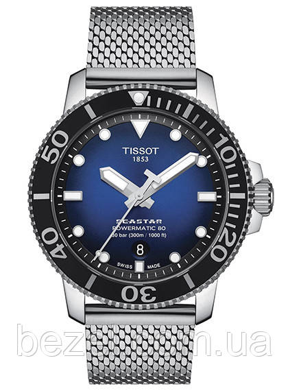 Чоловічий годинник Tissot Seastar 1000 Powermatic 80 T120.407.11.041.02