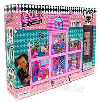 Кукольный домик lol лол surprise house 4 комнаты свет звук 8368 Домик для кукол Лол Лол дом Дом для кукол LOL