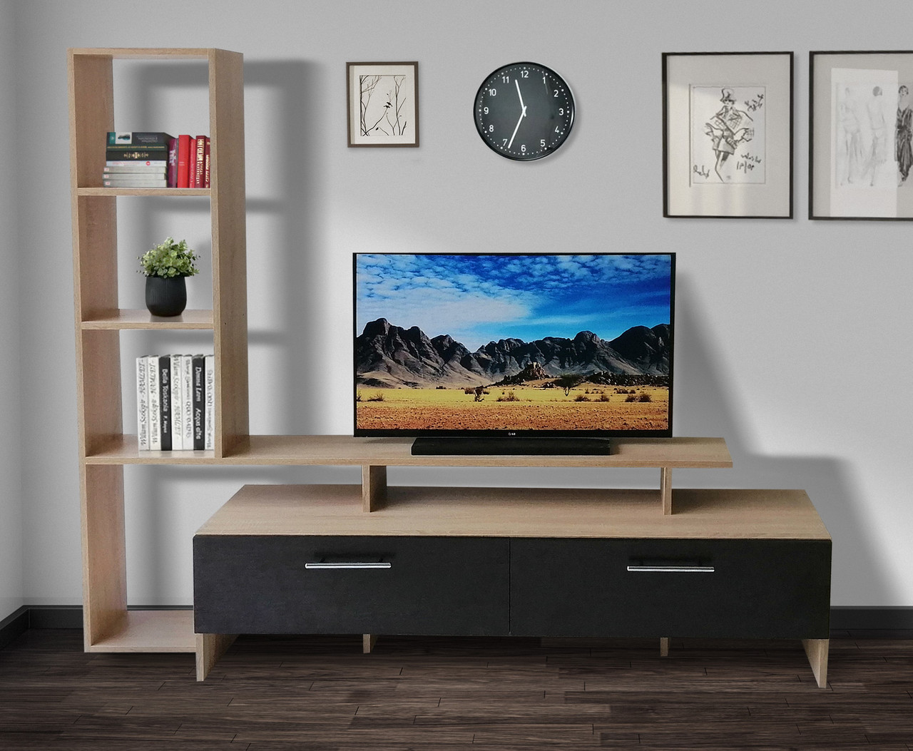 Тумба під телевізор ТБ-12 ТМ Мікс Меблі, фото 1