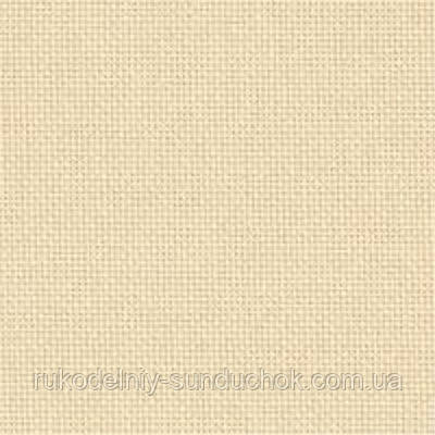 Тканина рівномірного переплетення Lugana 25 3835/899 (каліко) Calico Zweigart (Німеччина) 50*35см