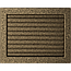 Решітка чорно-золота з жалюзями 22x30, фото 3