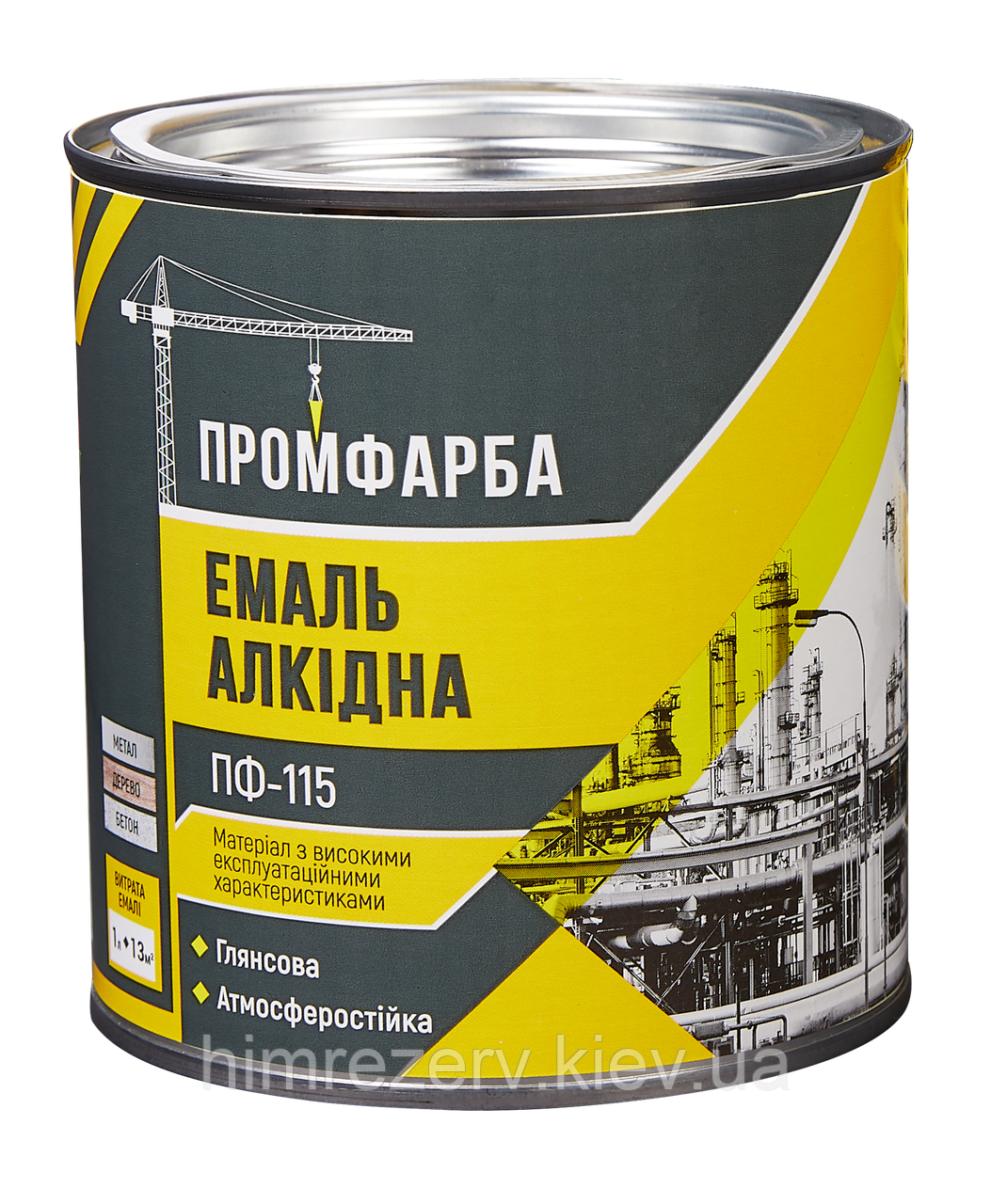 Емаль ПФ-115 ПРОМФАРБА 2.8кг (тара 3л) кольори в асортименті