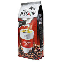 Кава в зернах NY Coffee Crema 15% арабіка 85% робуста Чехія 1кг