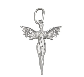 Срібний Кулон Ангел з Ланцюжком DARIY 1032кул, фото 2