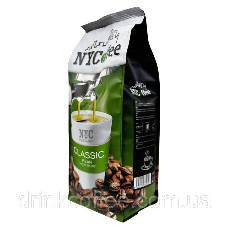 Кава в зернах NY Coffee Classic 45% арабіка 55% робуста Чехія 1кг