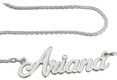 Срібний іменна кольє Ariana DARIY 926-000, фото 2
