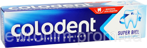Зубна паста Colodent Super Biel (вибілювальна) 100 мл