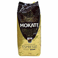 Кава в зернах Mokate Espresso 70% арабіка 30% робуста Чехія 1кг