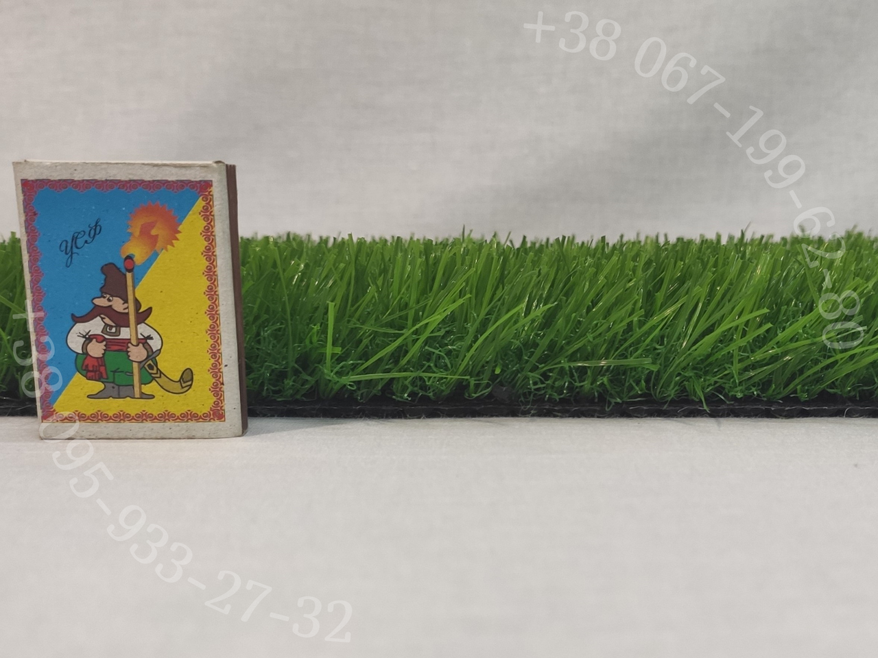 Искусственная трава ecoGrass SD-35 - высота ворса 32 мм | искусственный газон 2м - фото 4 - id-p1428420958