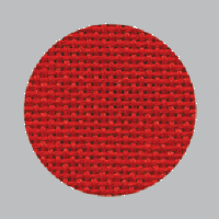 Ткань равномерного переплетения Lugana 25 3835/954 (цвет "рождественский красный" Zweigart (Германия) 50*70см