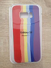 Чохол для Samsung S8 Silicone Case Rainbow