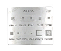 Трафарет BGA Wiley (G1057) ACPM-7800, 77824-11, 9335, Pmi8998, WCN3990, PM8998, PM8005, PF1500, QET4100,