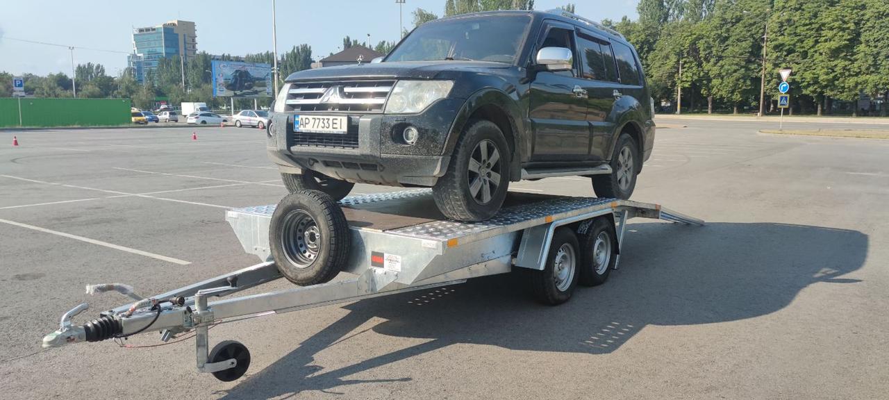 Авто лафет, прицеп для перевозки авто, Лавета для перевезення автомобілів, лавета, автовоз. 4.2х2.1 3000кг