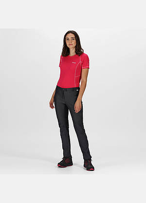 Штани трекінгові жіночі Regatta Highton Jean Stretch S Сірий, фото 6