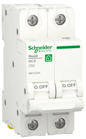 Автоматичний вимикач R9F12250 2P 50A C Resi9 Schneider Electric