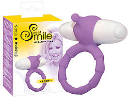 Кільце ерекційне Smile Loop Vibr. Ring Purple