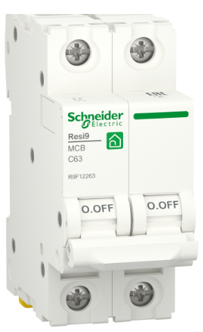 Автоматичний вимикач R9F12263 2P 63A C Resi9 Schneider Electric