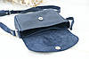 Жіноча сумка Мія з натуральної шкіри колір Синій, фото 6