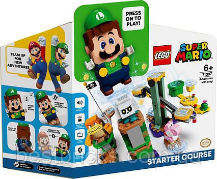 Lego Super Mario Стартовий набір «Пригоди разом з Луїджі» 71387
