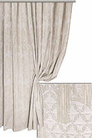 Ткань для штор, римских штор и декора жаккард вигвам, цвет 7030