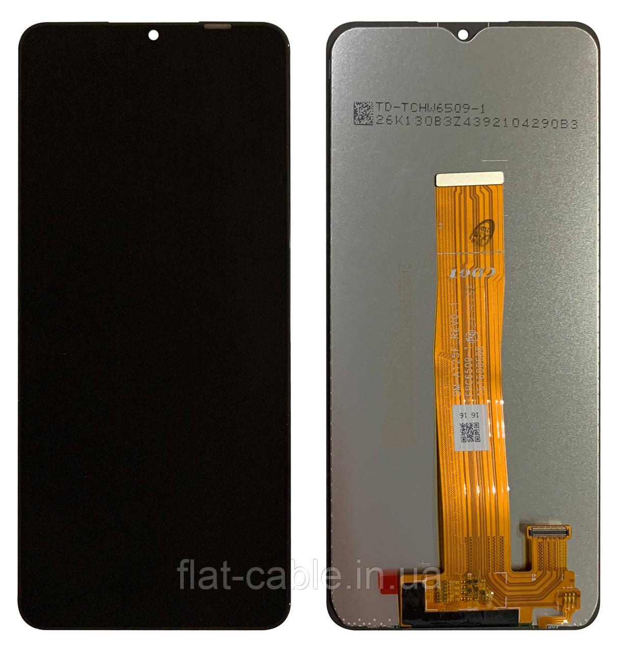 Дисплей + сенсор Samsung A125 Galaxy A12 (2021) чорний (OEM)