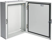 Шкаф Hager IP65 500*400*160 мм ORION Plus FL111A металический (непрозрачные двери)