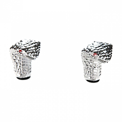 Ковпачки на ніпель для велосипеда, мотоцикла, скутера Змія Alitek Snake, 2 шт.