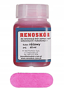 Фарба-відновлювач для замші та нубуку Renoskor, 60 мл, рожевий