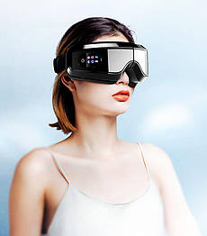 Апарат окуляри-масажер для очей вібро та повітряно-компресійний масаж