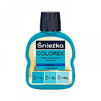 Краситель Sniezka Colorex №44 бирюзовый,универсальный пигментный концентрат 100 мл.