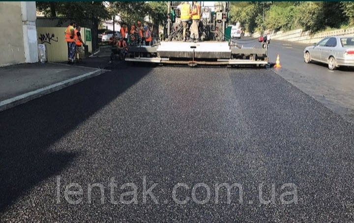 Будування дороги,  від корита до розмітки у Дніпрі, фото 1