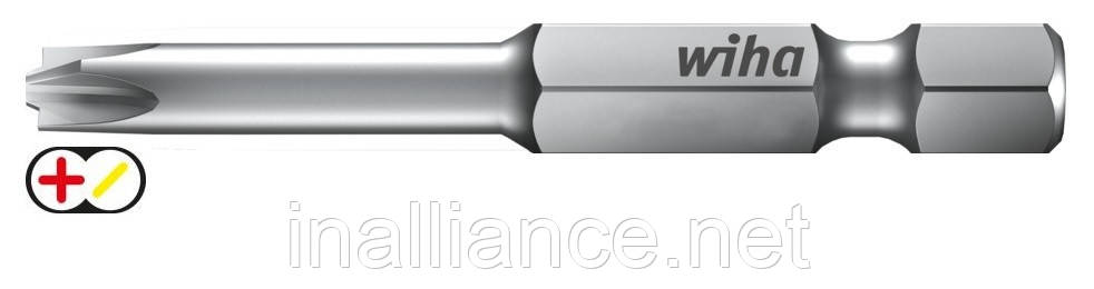 Біт SL/PH2 х 50 мм Xeno-шліц / Phillips Professional Wiha 32492