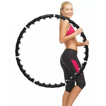 Масажний спортивний обруч Hula Hoop Professional, Хула Хуп / Обруч для схуднення