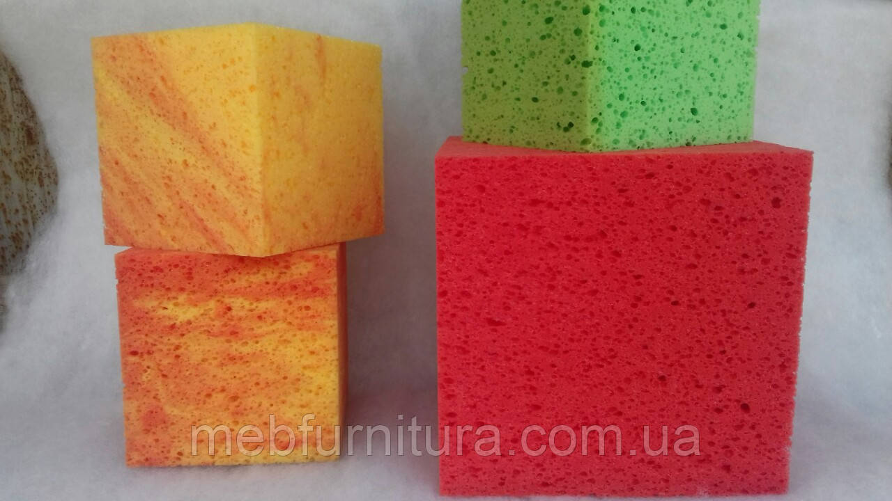 Куби поролонові різнобарвні