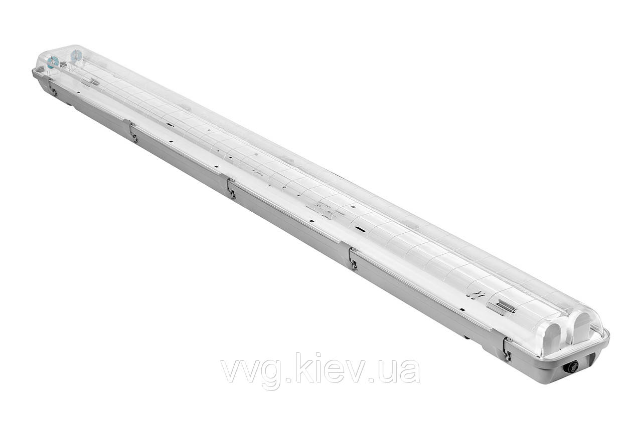 Світильник промисловий PC 7 LED (2*1200 мм) IP65 під LED-лампу G13, DELUX (90008939)