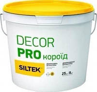 Siltek Decor Pro Штукатурка декоративна армована мікроволокном, короїд 2,0 мм, база DА , 25 кг