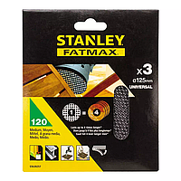 Сетка шлифовальная 125мм P125 Stanley STA39257