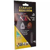 Сітка шліфувальна 100*165мм P120 Stanley STA39097