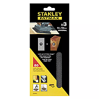Сітка шліфувальна 93*190мм P80 Stanley STA39032