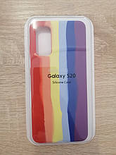 Чохол для Samsung S20 Silicone Case Rainbow