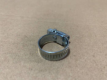 Хомут затяжний оцинкований 12-20мм.