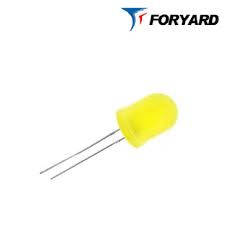 Світлодіод Жовтий 10 мм. FYL10003 YD (590nm; 40mcd, 60 °) (круглий, дифузний), FORYARD