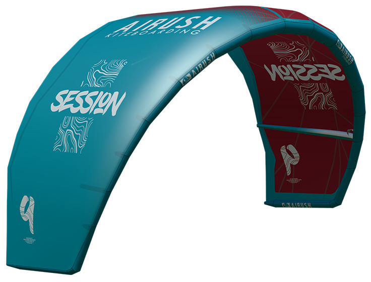 Кайт-купол Airush 2021 Session Red?/Teal