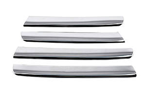 Volkswagen Touareg Хром накладки на штатну решітку 2008-2010 ARS Накладки на решітку Фольксваген Туарег